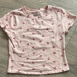 8 Ball Cheeries Crop Top